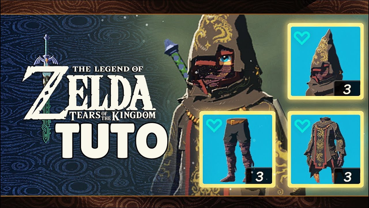 OBTENIR la TENUE des TÉNÈBRES sur ZELDA TEARS OF THE KINGDOM !