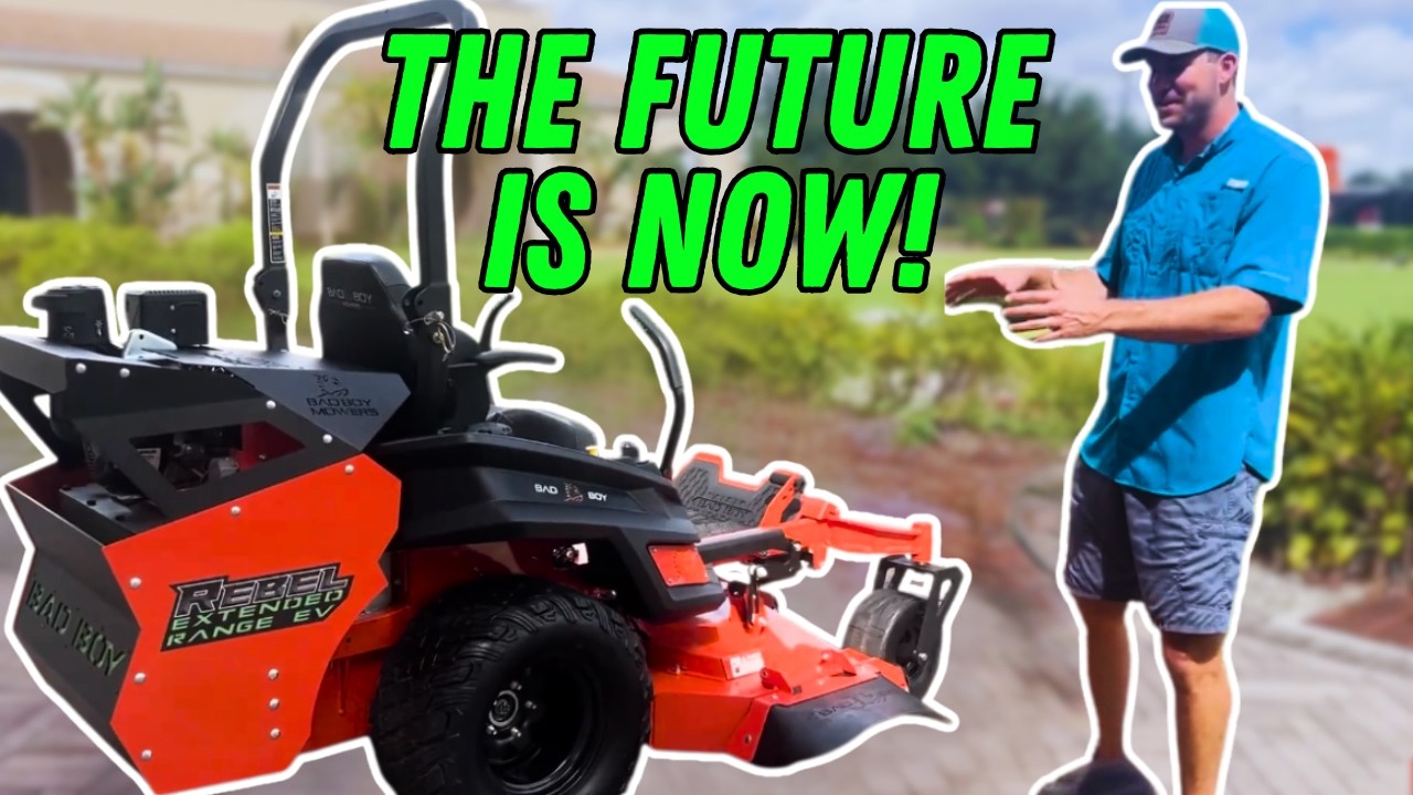 Bad Boy создал гибридную газонокосилку? — Bad Boy Rebel Extended Range EV