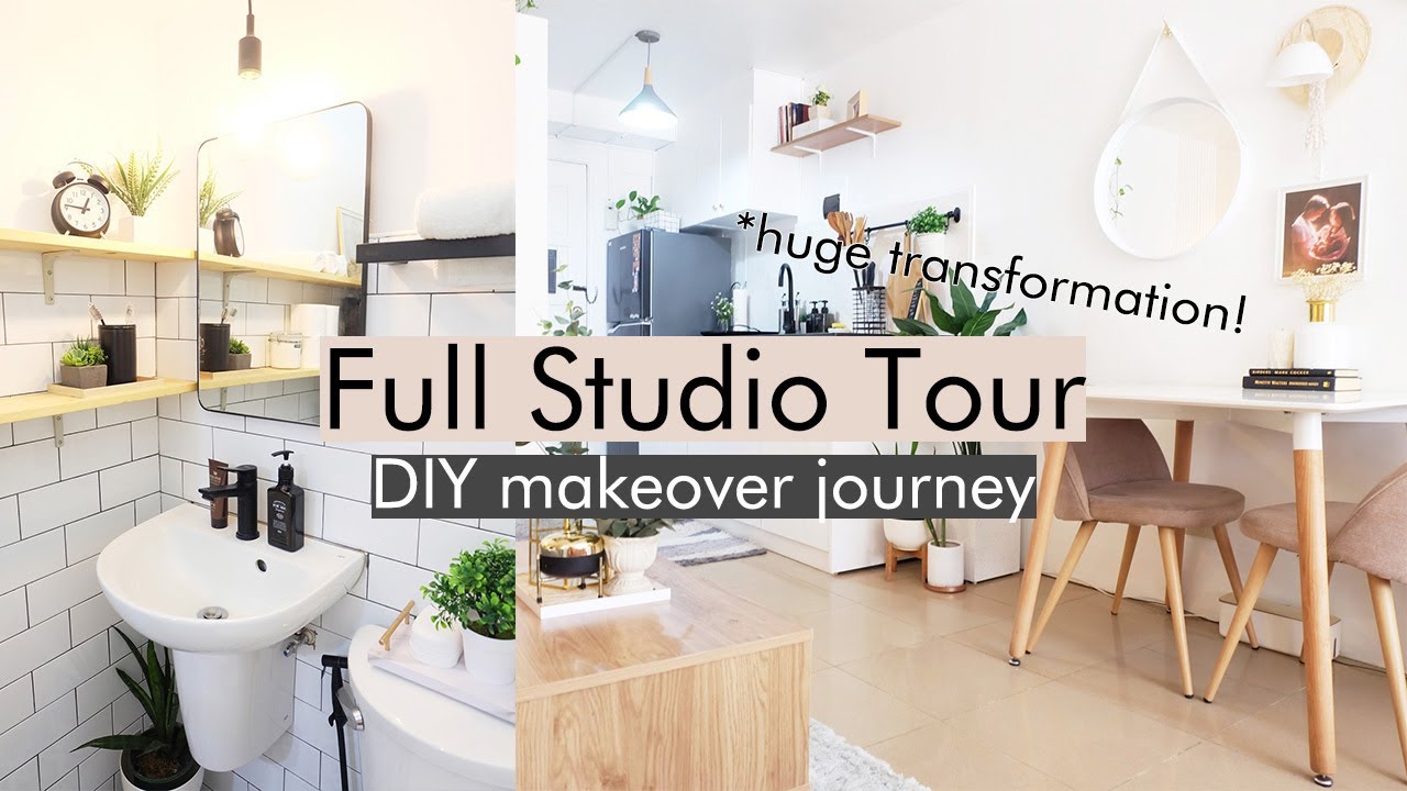 Full Studio Condo Tour | Huge Before and After Transformation of Our Home ✨ DIY Makeover Journey