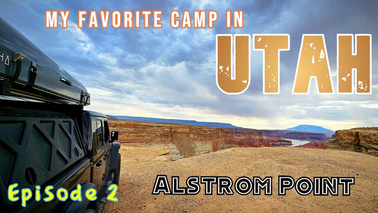 Alstrom Point was my favorite overlanding in Moab, Utah - Horseshoe Bend, Pariah Ghost town!