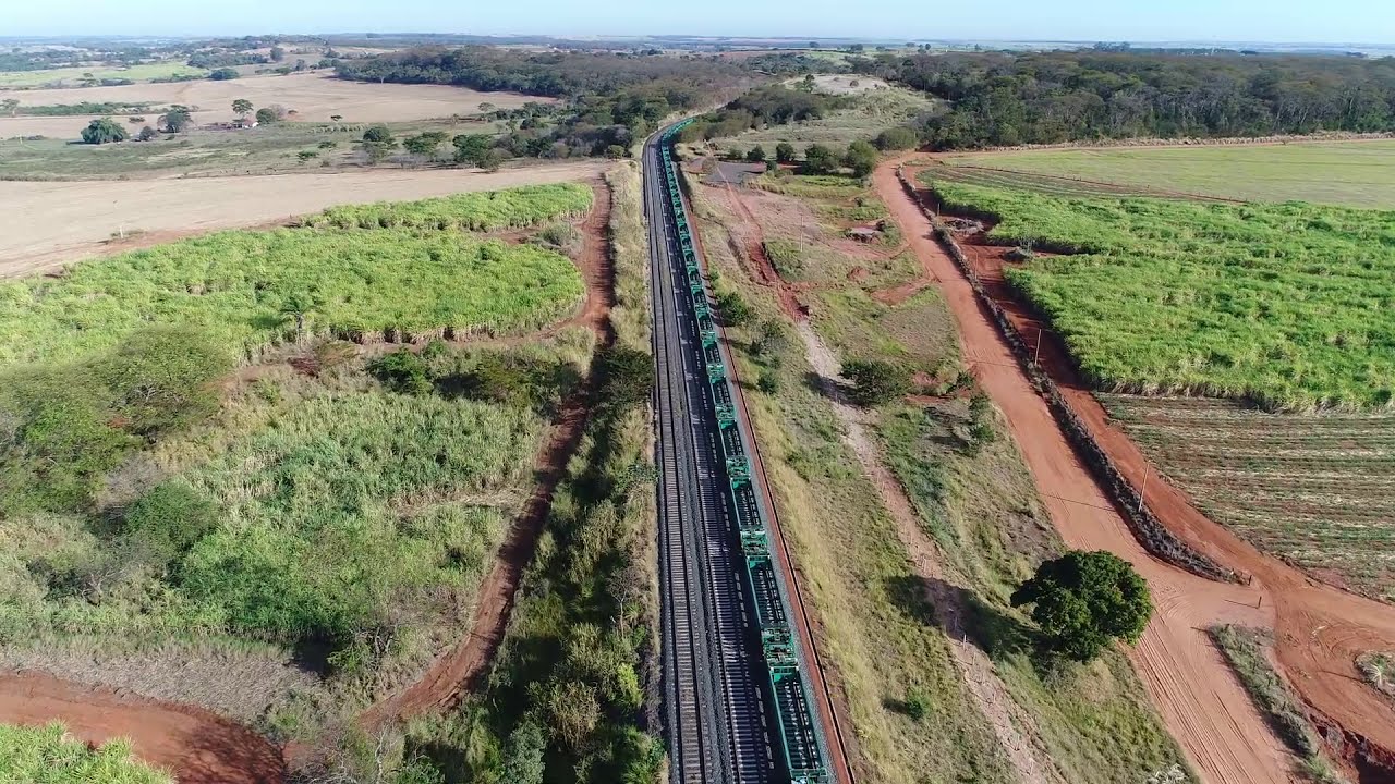 Pátio de ligação da Malha Central com a Malha Paulista (Km 673 ao 669+500)