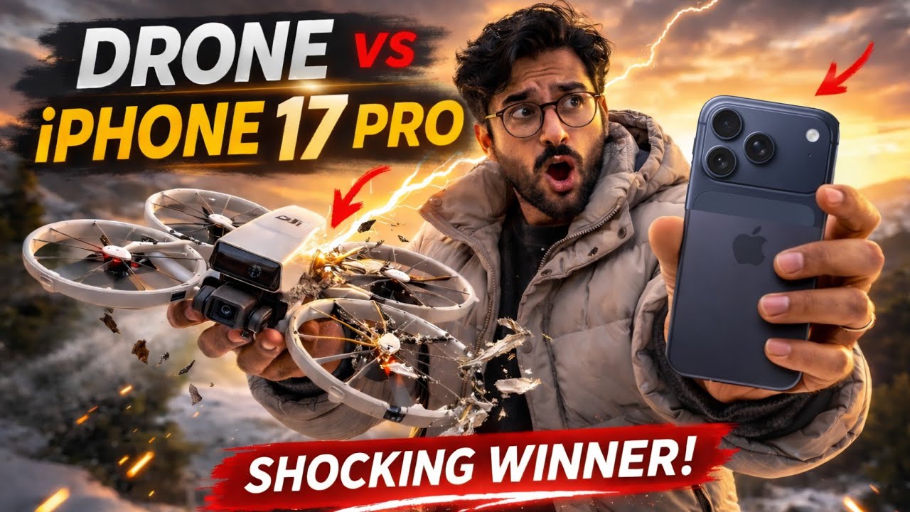 Is iPhone 17 Pro Better Than a Drone Camera?