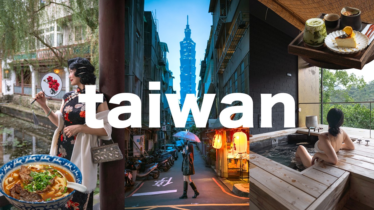 Someone told me to go back to my country, SO I DID | Taiwan cafes, hot springs, bars & more 🧋