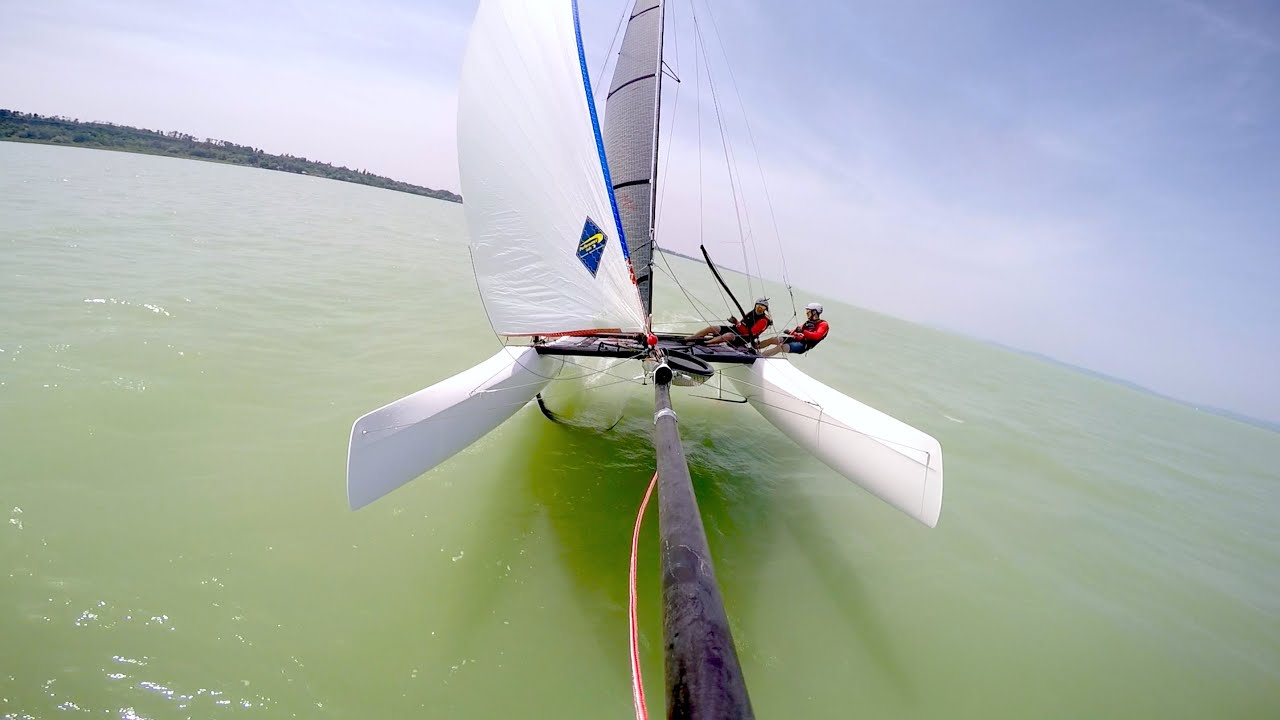 nacra f20 fcs training @ lake balaton