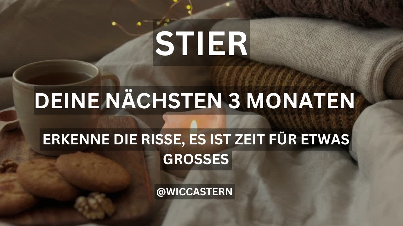 STIER Tarot | ERKENNE DIE RISSE, ES IST ZEIT FÜR ETWAS GRÖSSERES!