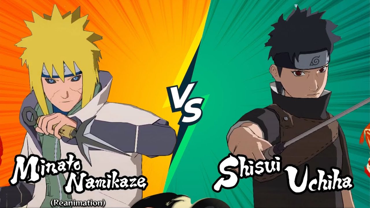 ᴴᴰ Minato Namikaze : 4th Hokage vs Shisui Uchiha ( Com vs Com) Naruto Shippuden Ninja Storm 4 #nuns4