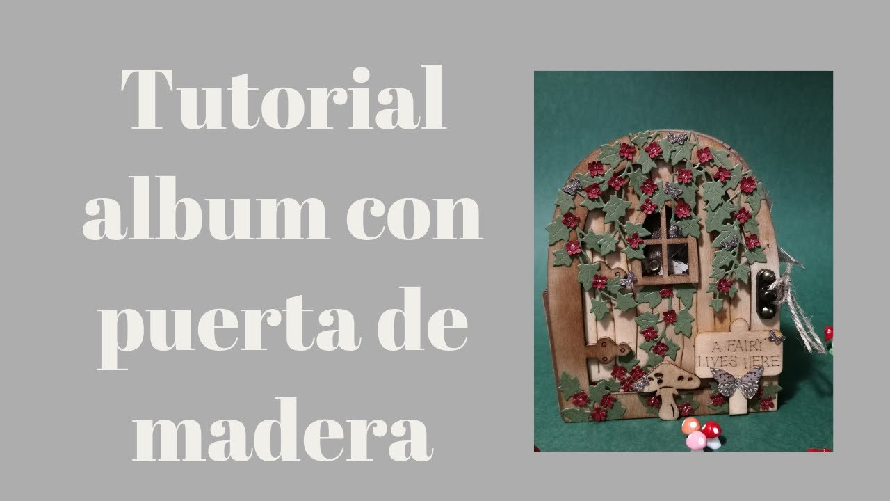 Tutorial album con la puerta del tedi