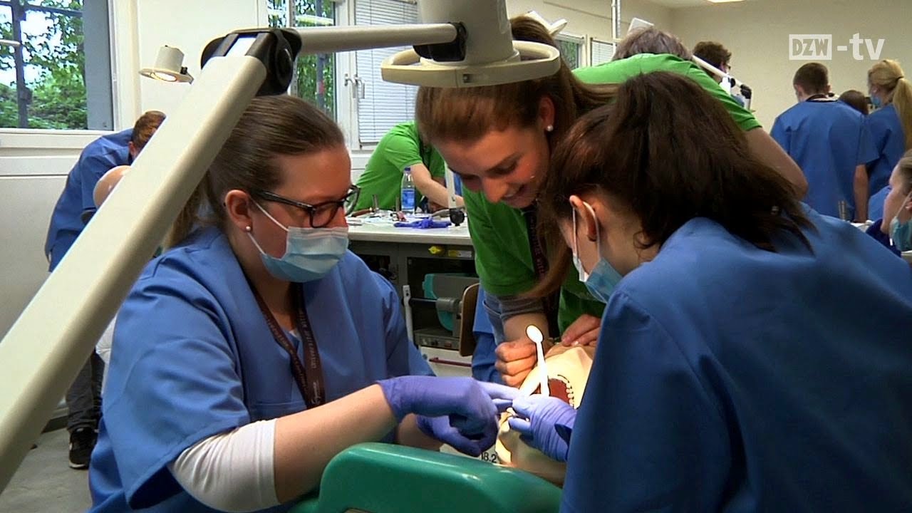 Schnupperstudium Zahnmedizin - Probebohren an der Uni Witten/Herdecke