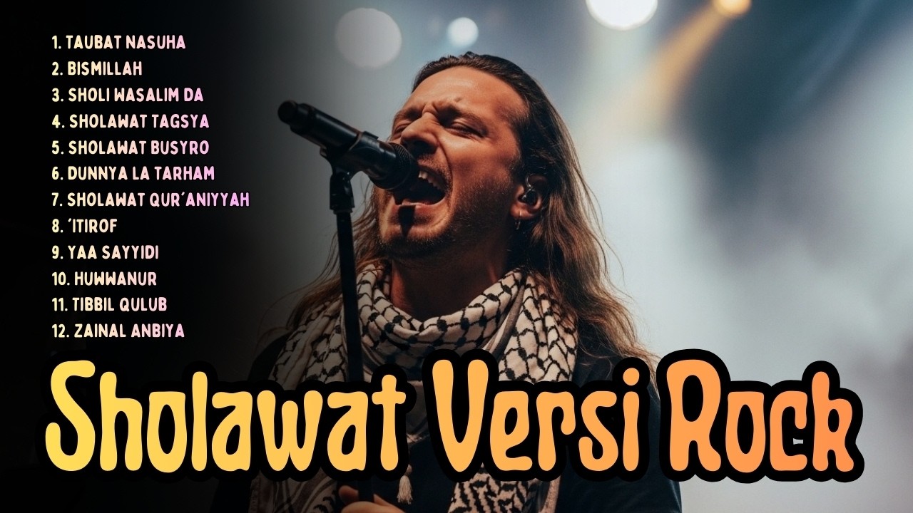VIRAL 🔥 ROCKER BERSHOLAWAT | ALBUM  SHOLAWAT NABI VERSI ROCK METAL TERBARU DAHSYAT 2026