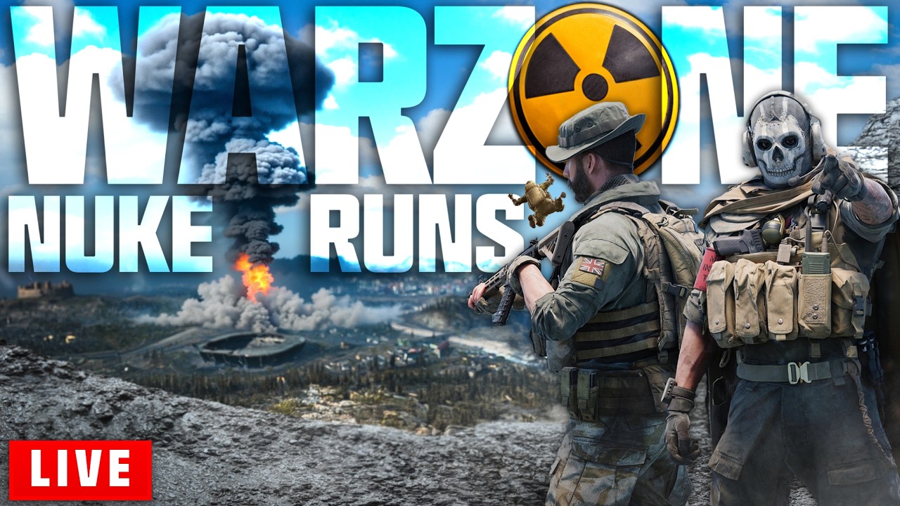 🔴LIVE - NUKING Warzone (Champions Quest) Season 4.5 Reloaded