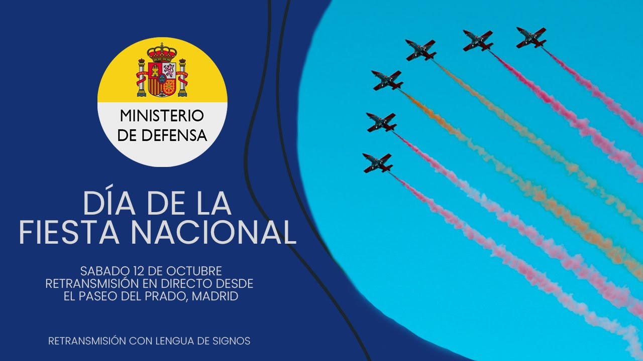 Retransmisión en directo del Desfile del Día de la Fiesta Nacional 2024 (LENGUAJE DE SIGNOS)