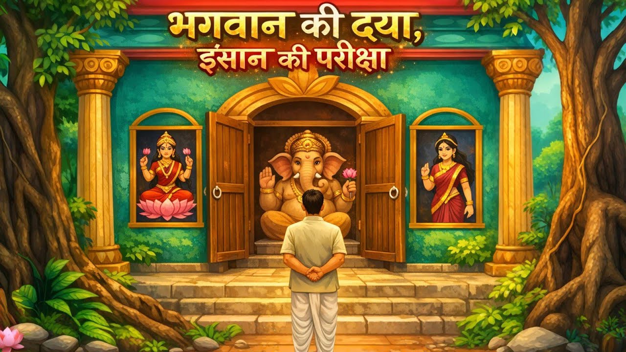 भगवान की दया, इंसान की परीक्षा | Bhagwan ki daya insan ki pariksha | Hindi kahani | Moral stories 