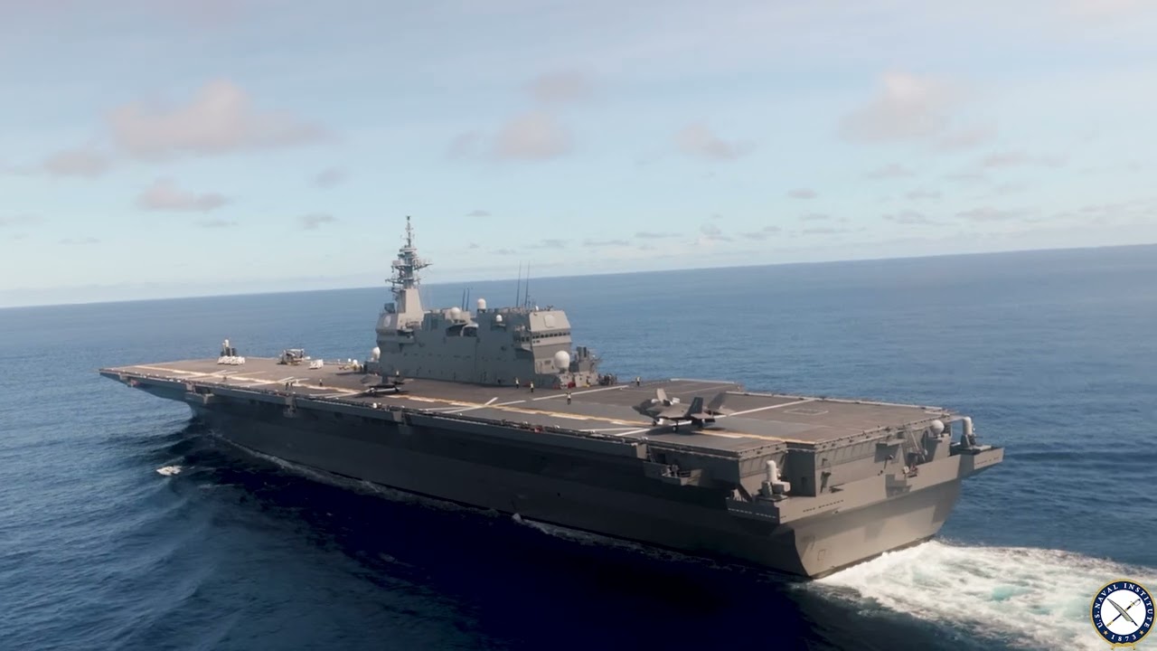 U.K. F-35 Lands on Japan's Largest Warship