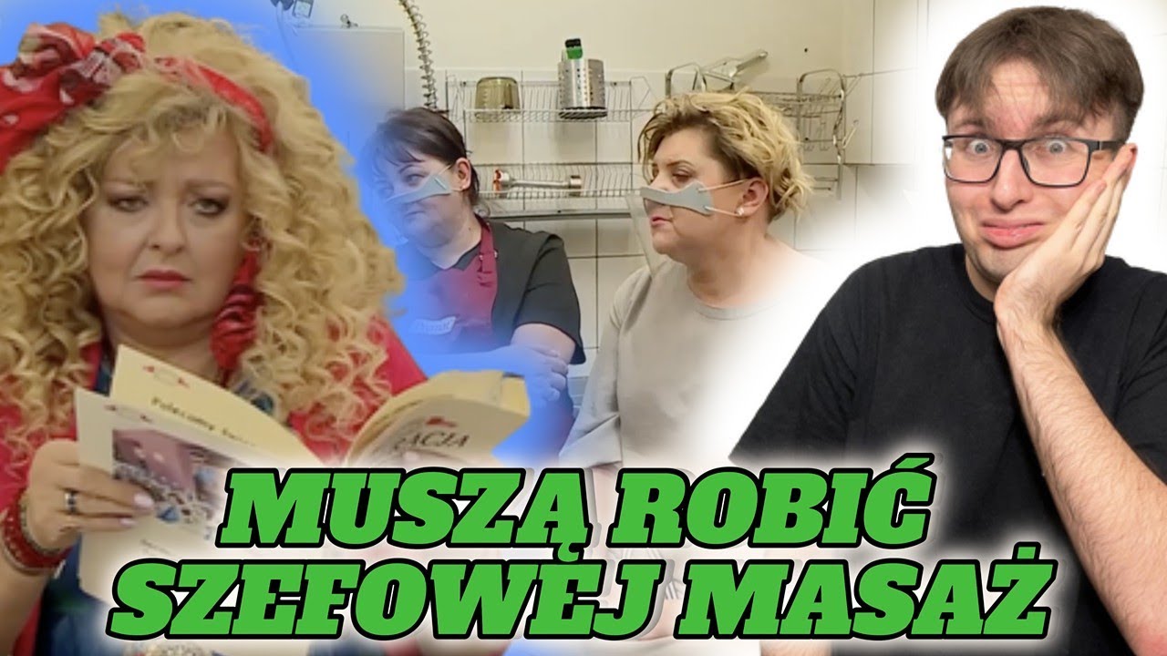 MUSZĄ ROBIĆ MASAŻ SZEFOWEJ!!!*kuchenne rewolucje*