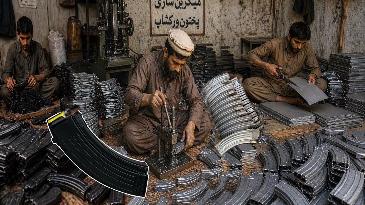 How Metal Magazines Are Made | Pakistan Local Workshop Hard Work