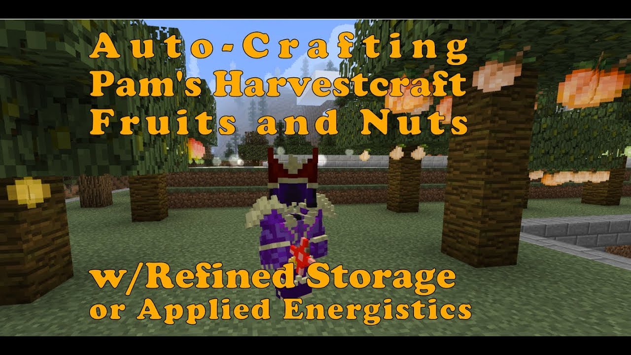 Pam's Harvestcraft Autocrafting Tutorial -- Minecraft