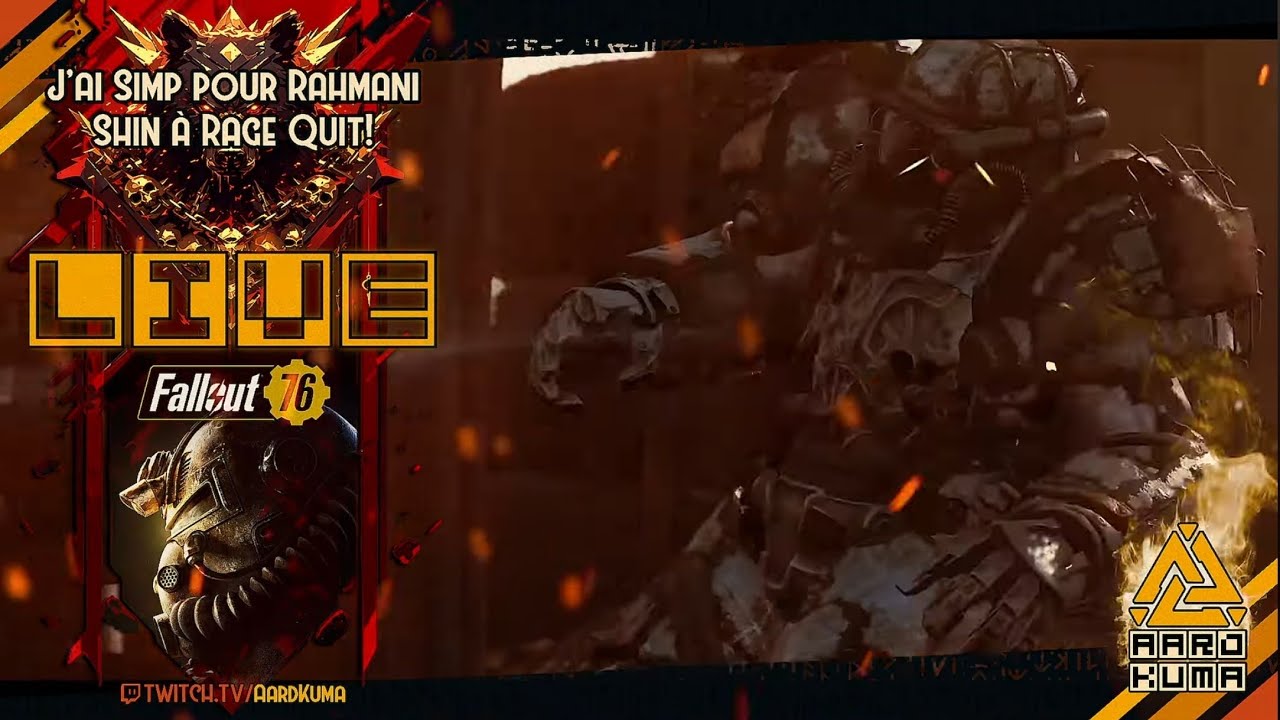 ☢️ FALLOUT 76 #019 💥 | J'ai Simp pour Rahmani, Shin a Rage Quit 😅⚡