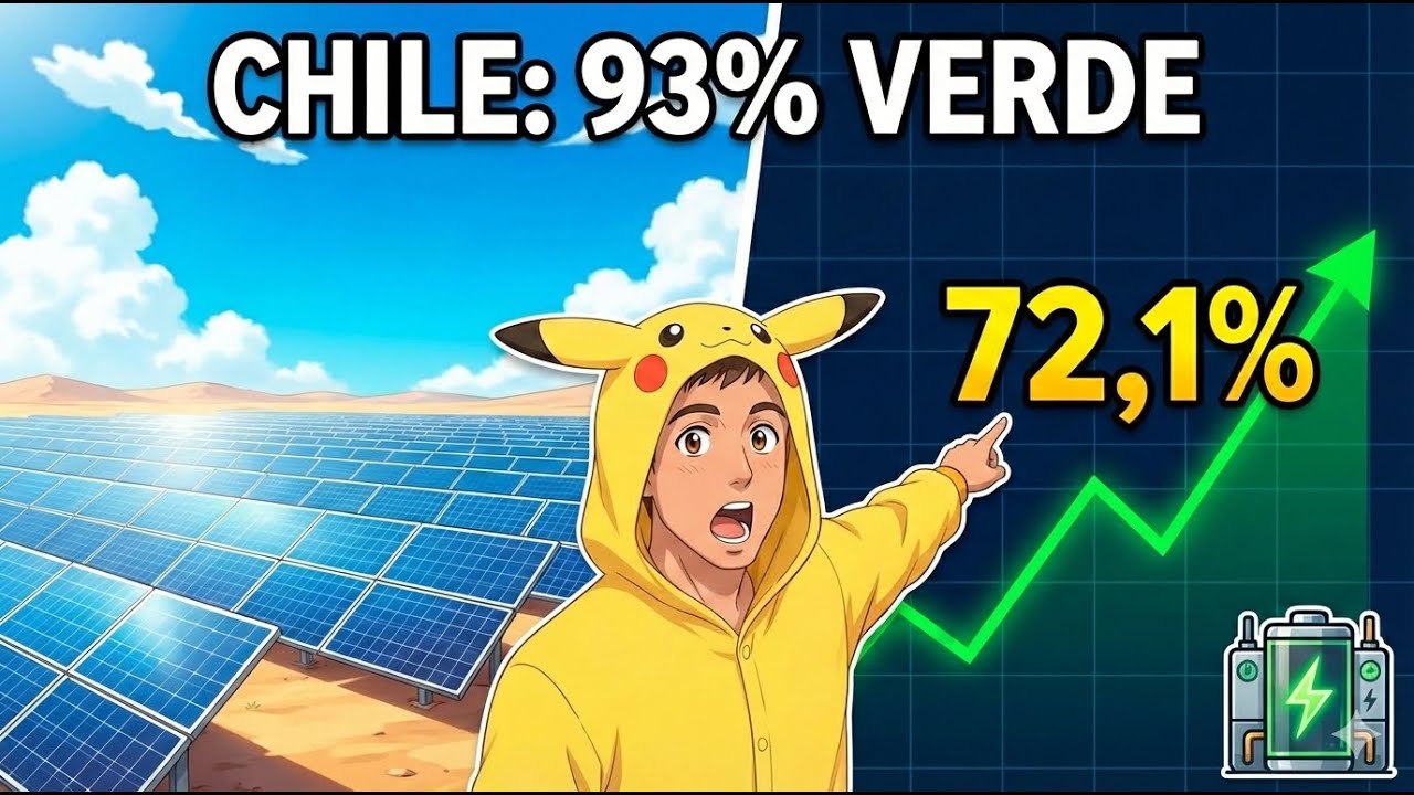Estado del Mercado Eléctrico en Chile 2025: Récords Renovables y el Auge del Almacenamiento