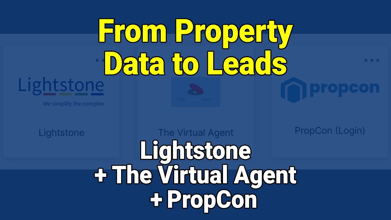 Lightstone → Виртуальный агент → PropCon | Простой алгоритм работы с потенциальными клиентами для...