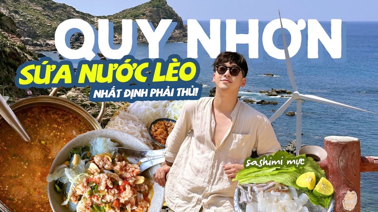 Đến QUY NHƠN nhất định phải thử SỨA NƯỚC LÈO // Lần đầu ăn CÁ SƠN nướng, nước đậu sương sáo cô Năm