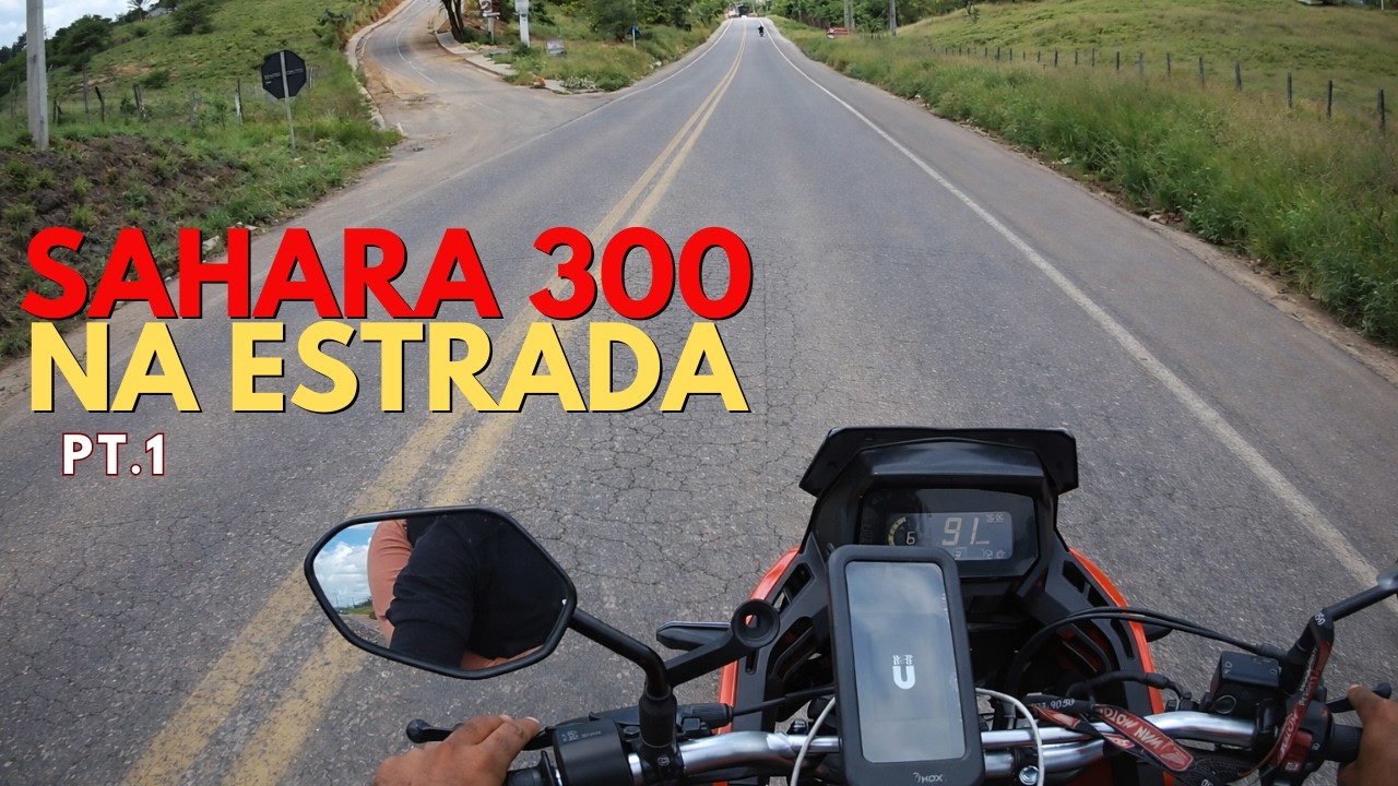 Pegando a BR de Sahara 300