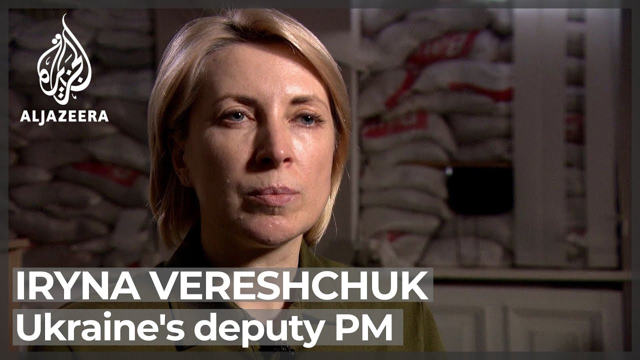 Interview with Iryna Vereshchuk, Ukraine's deputy prime minister