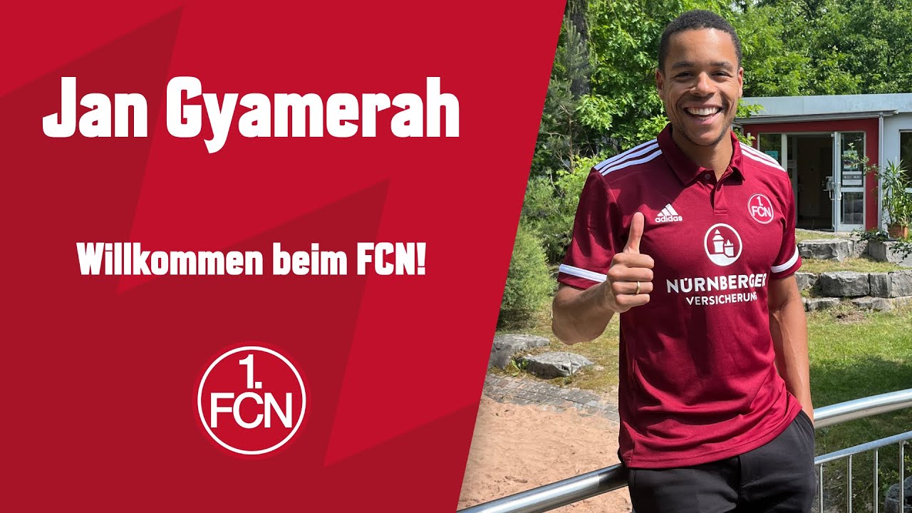 Willkommen beim FCN, Jan Gyamerah | 1. FC N&uuml;rnberg