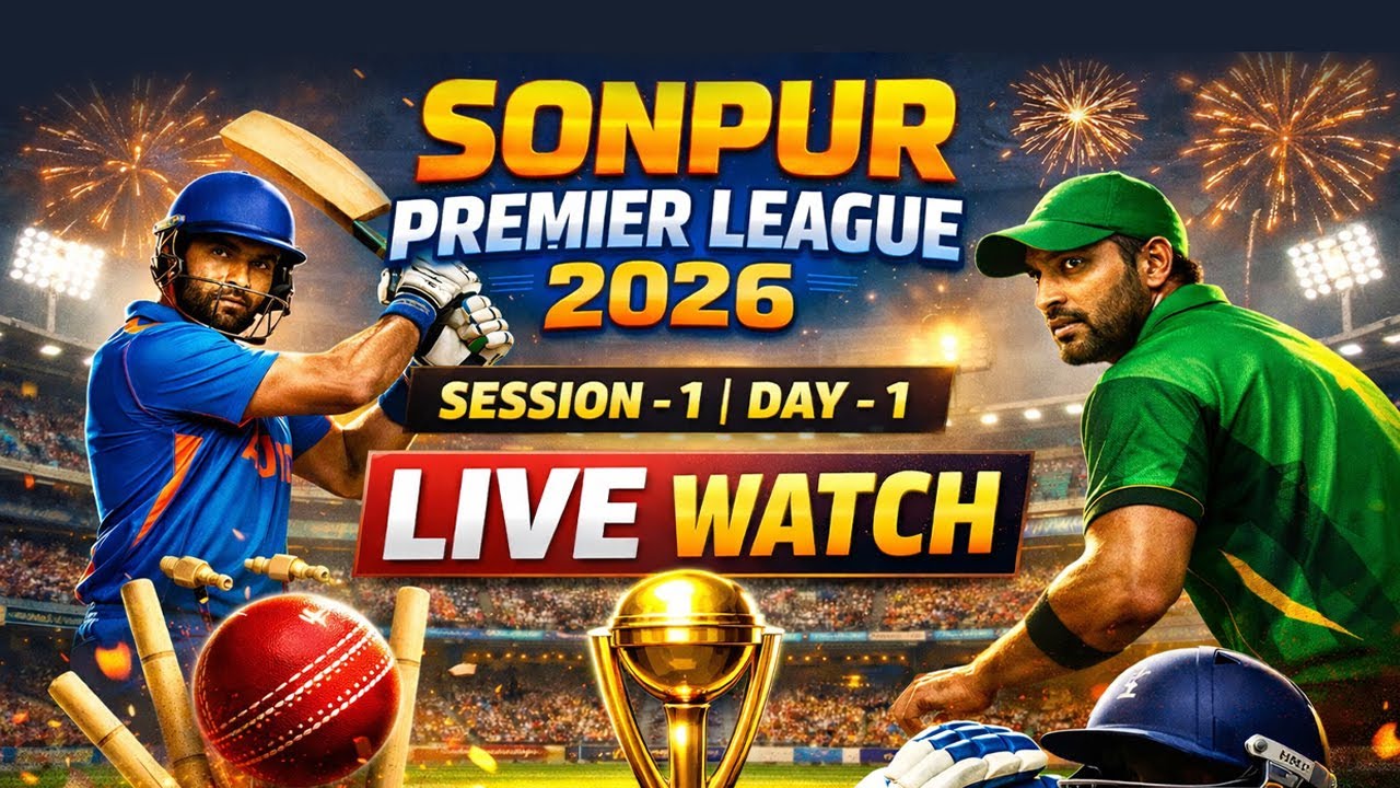 LIVE🔴DAY - 1 _ SONPUR CRICKET PREMIERE LEAGUE 2025