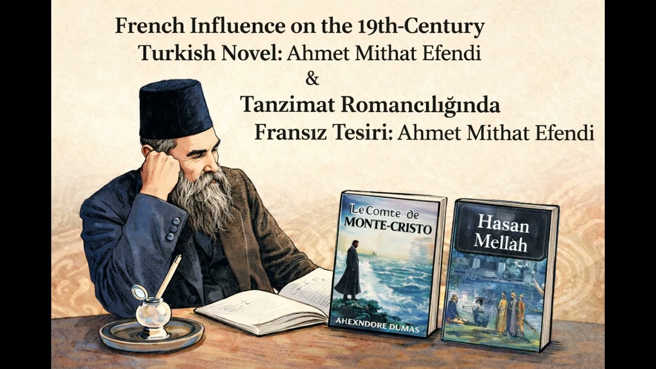 Tanzimat Romancılığında Fransız Tesiri: Ahmet Mithat Efendi (Monte-Cristo-Hasan Mellah) | C. Perin