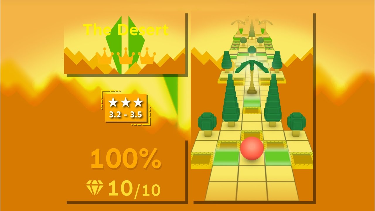 Rolling Sky Remake - The Desert (3.2 - 3.5)