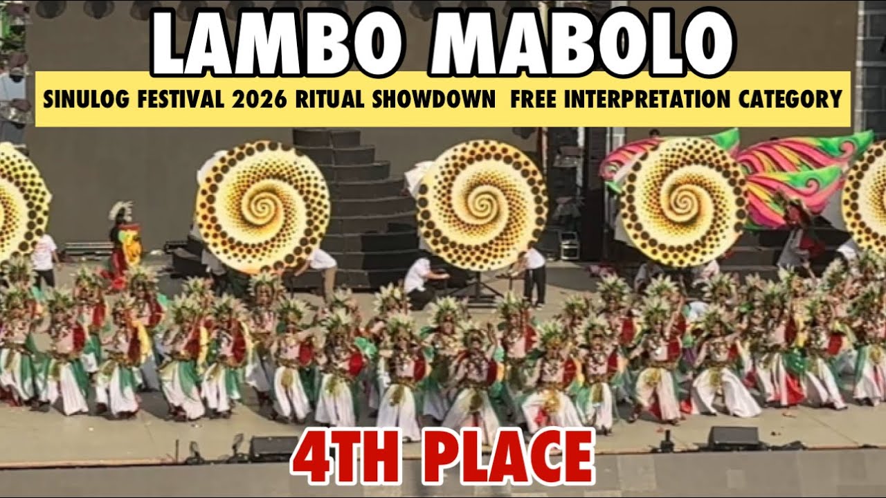 4th Place ‼️Mabolo Sinulog Festival 2026 Ritual Showdown Free Interpretation Category #sinulog2026