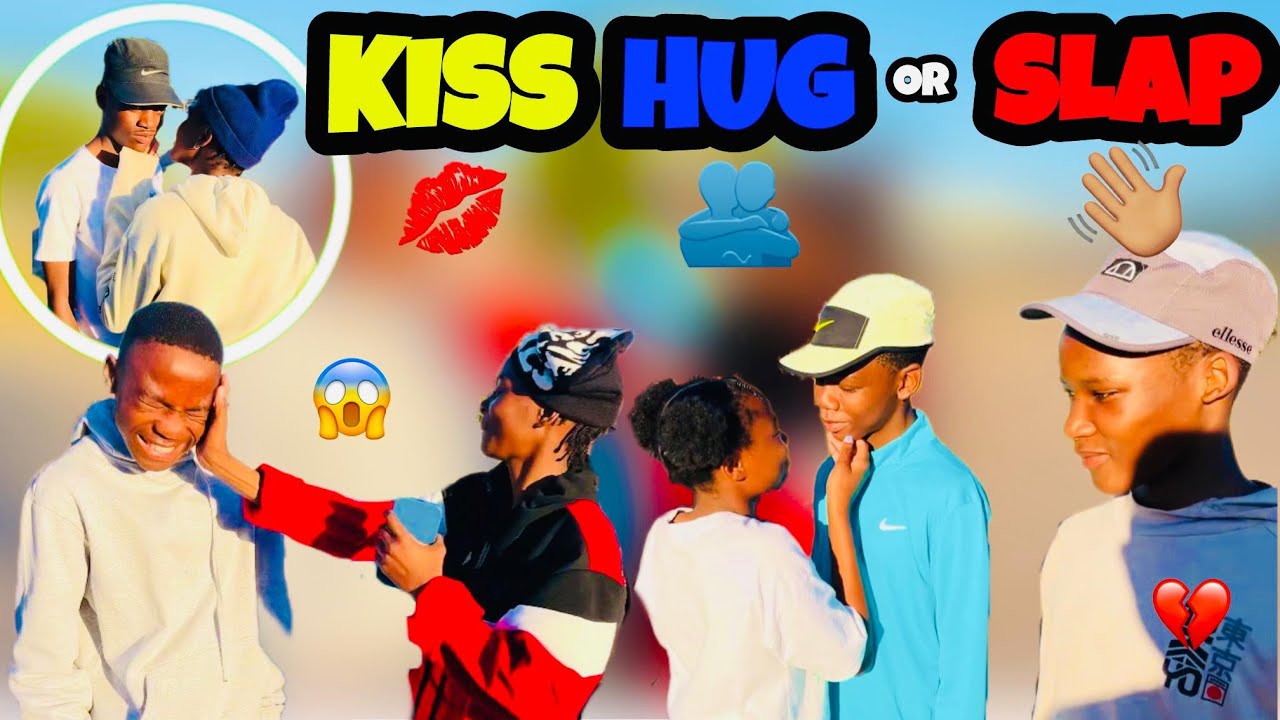 KISS💋HUG🫂OR SLAP👋CHALLENGE😂🔥
