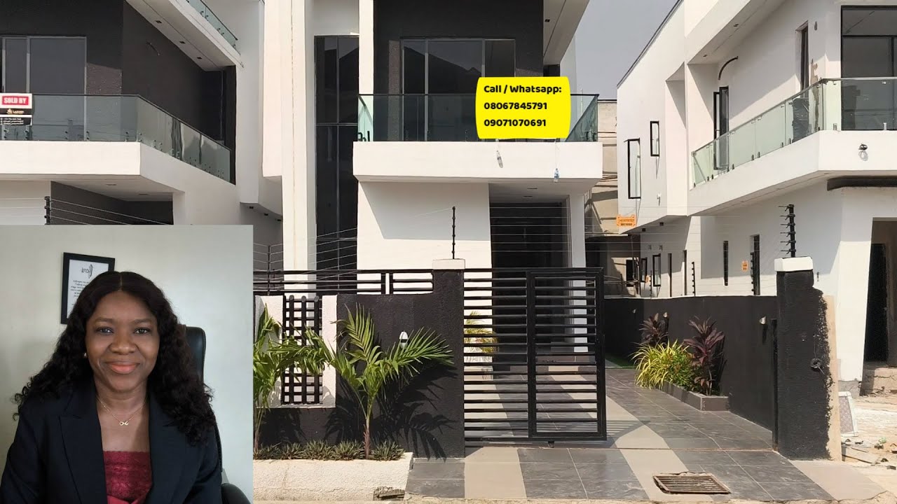 Finished 5 Bedroom Fully Detached Duplex in Ajah - N250M - Pay and Pack In