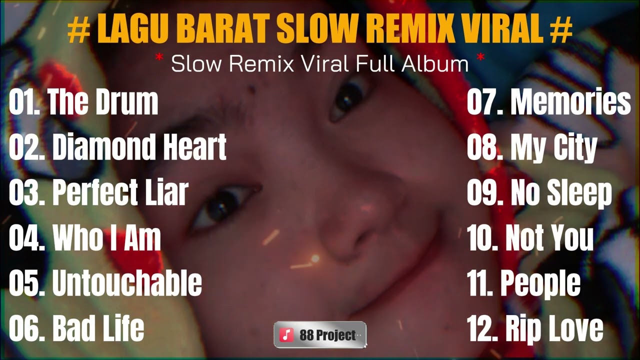 DJ SLOW LAGU BARAT FULL ALBUM - REMIX FULL BASS VIRAL TIK TOK 2024