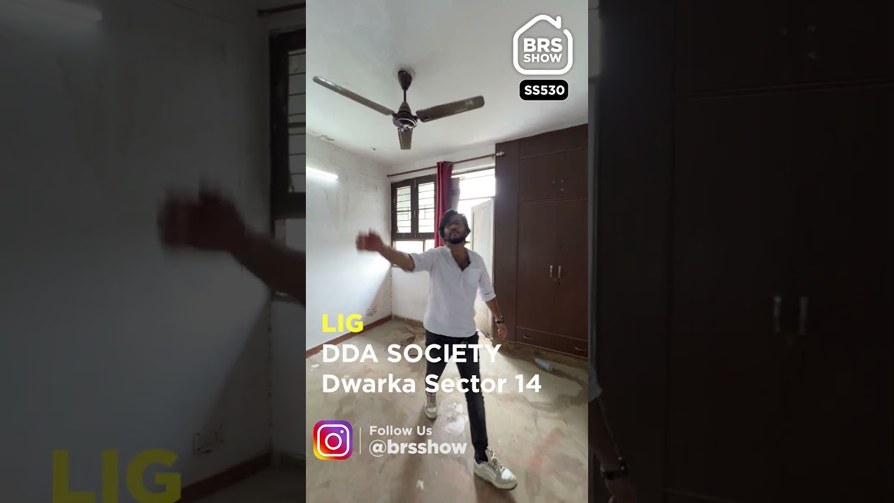 Expandable DDA LIG Flat for Sale in Dwarka Sector 14 Near Vegas Mall  | BRS SHOW SS530
