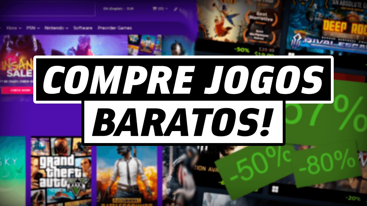 Como Economizar em Jogos para PC – Melhores Sites + Jogos Grátis!