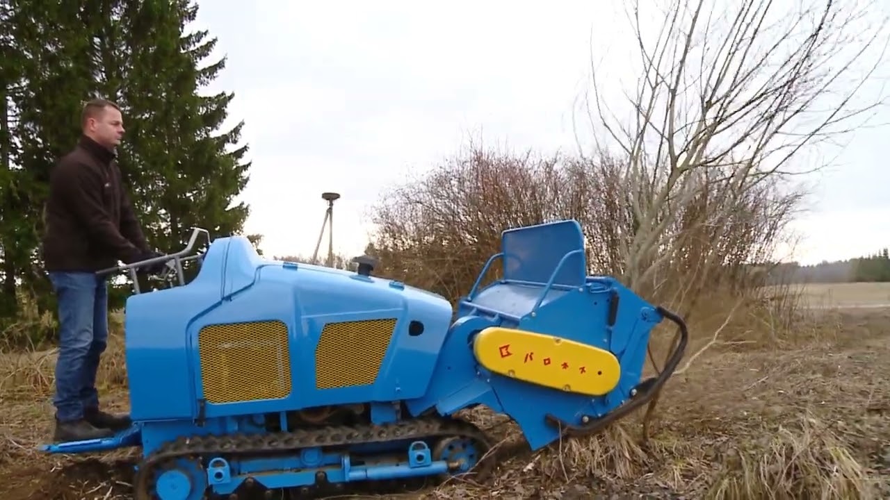 KYOEI HMA1560 self-propelled tracked brush cutter, mulcher, grass cutter | AGROTEKSAS