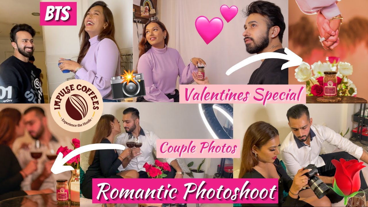 Romantic Couple Photoshoot for IMPULSE COFFEES NEW LAUNCH! Behind the Scenes | #HustleWSar