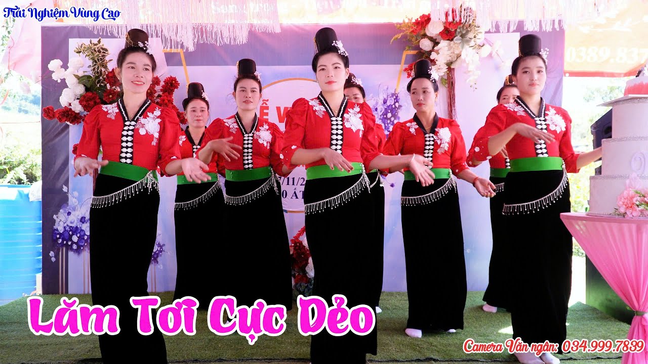 Múa Lăm Tơi - ĐVN Bản Sam Măn - Mừng LVQ Thu Lan & Văn Hùng