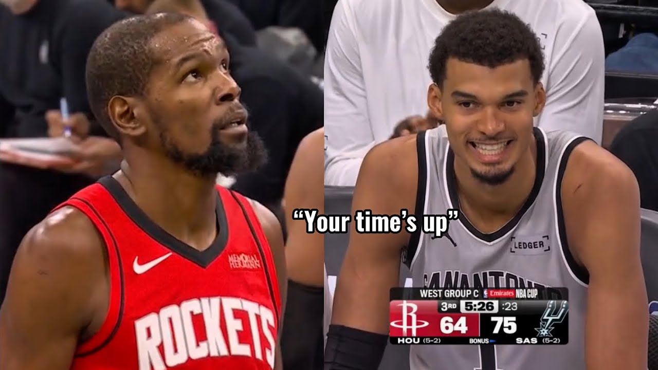 Victor Wembanyama vs. Kevin Durant Was Absolute CINEMA&hellip;