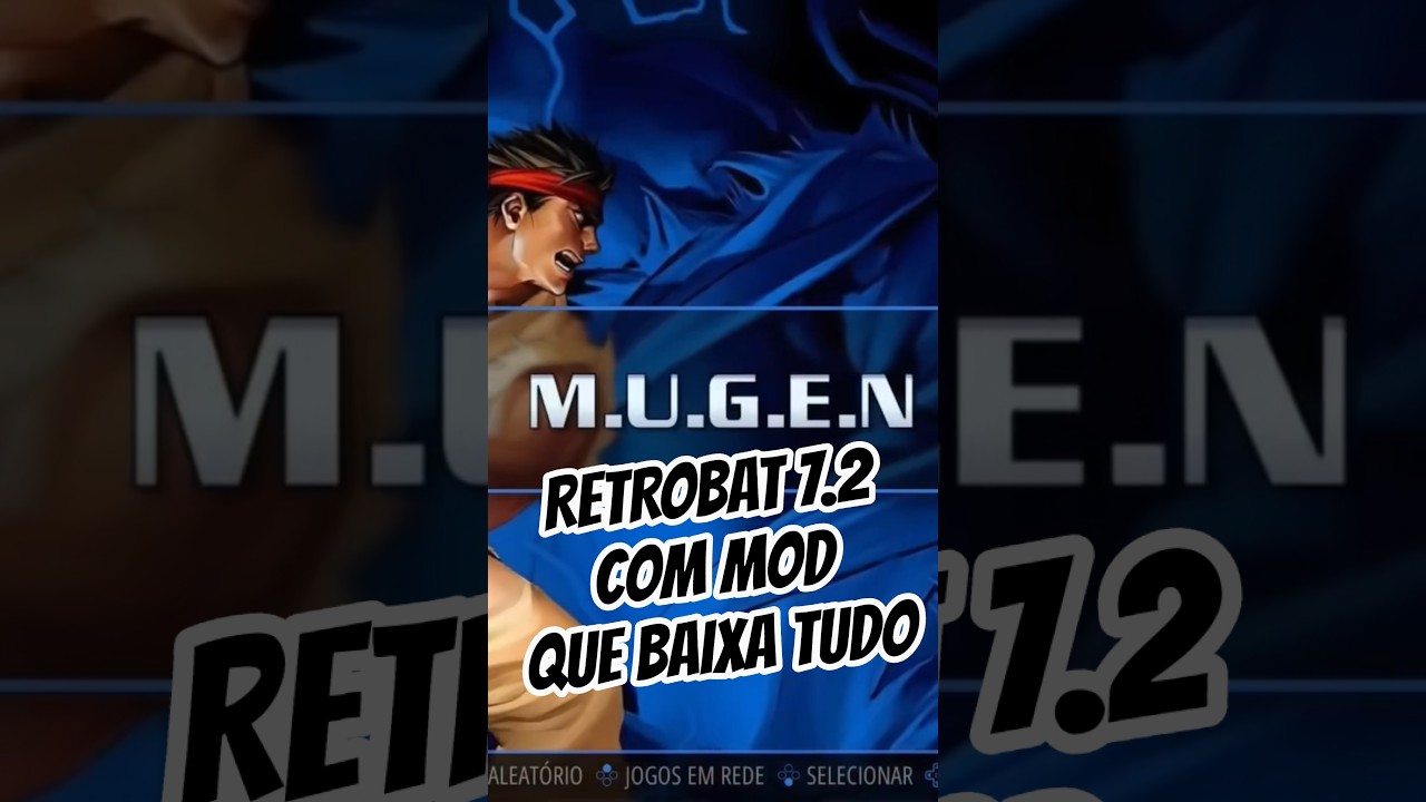 Novo RetroBat 7.2 que baixa tudo no autom&aacute;tico do Arley4d #multijogos #baixatudo