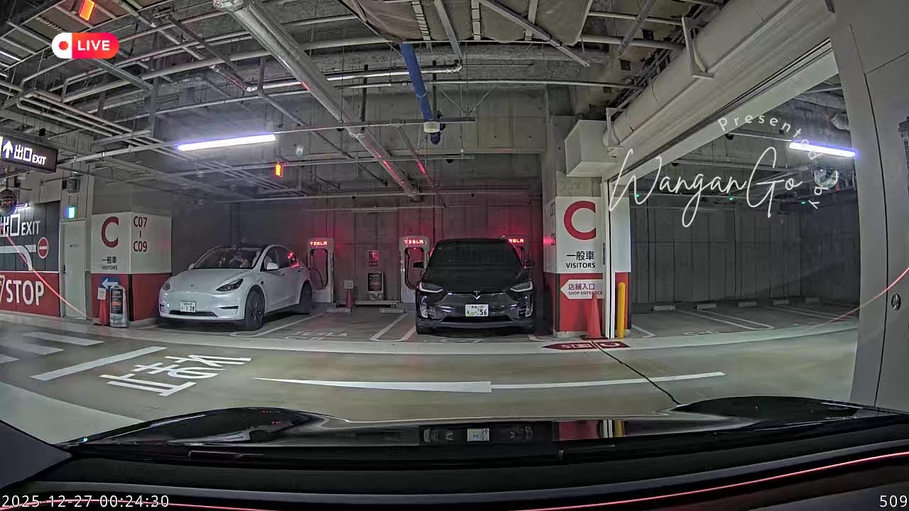 ドライブライブ　車載カメラテスト中　埼玉→東京