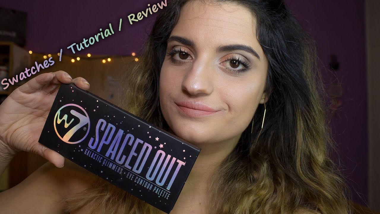 W7 Spaced out Palette|Swatches|Tutorial|First Impressions Review|Eirini S