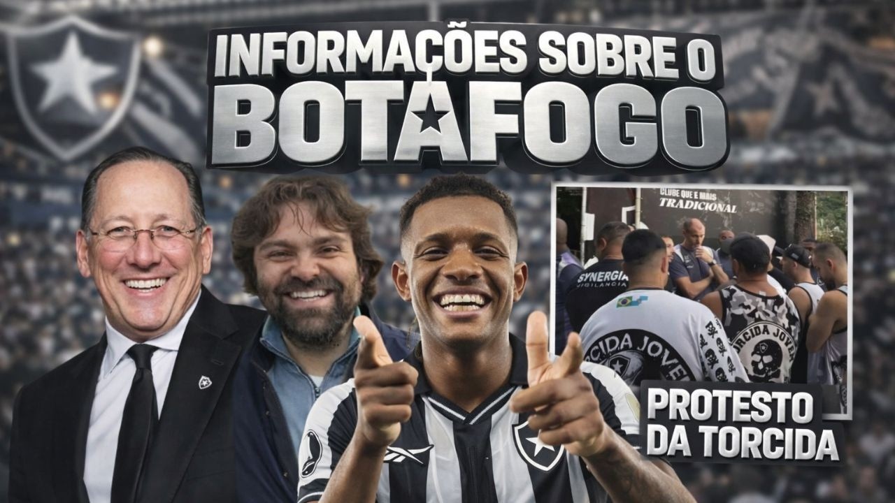 🚨 INFORMAÇÕES SOBRE O BOTAFOGO: PROTESTO DA TJB NO LONIER | JOHN TEXTOR X JOÃO PAULO MAGALHÃES