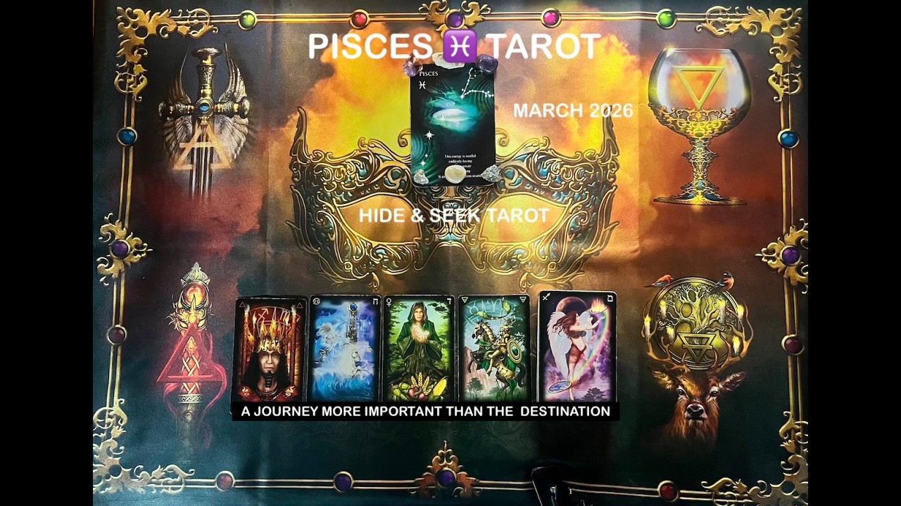 PISCES ♓️ TAROT MARCH 2026 BIRTHING A NEW LIFE FOR YOURSELF BRINGS VICTORY & SUCCESS ALCHEMY 🏆🐎🌈