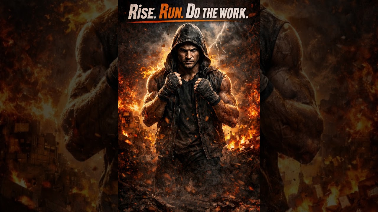 Rise. Run. Do the Work 🔥 Ultimate Motivational Workout & Discipline Anthem - Official Song