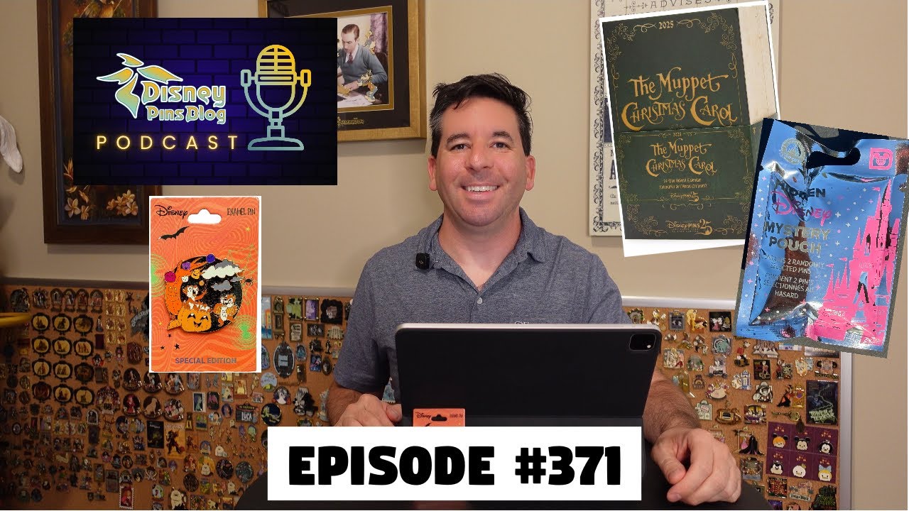 Подкаст DPB №371: Новости Disney Pin за октябрь 2025 г., неделя 2!