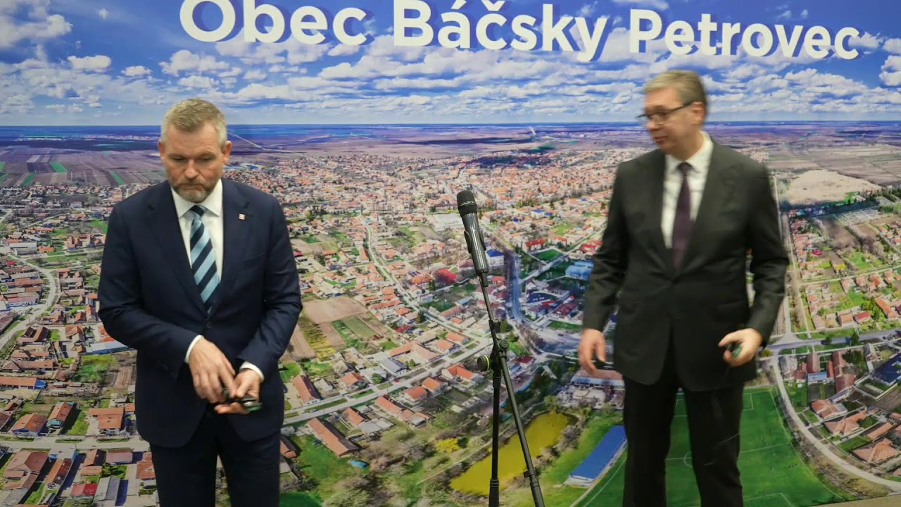 Brífingu so srbským prezidentom po stretnutí so zástupcami krajanov