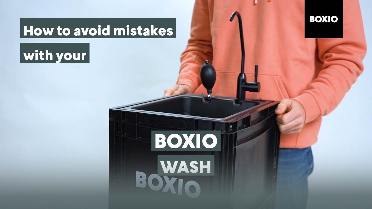 BOXIO WASH | Troubleshooting & Assembly