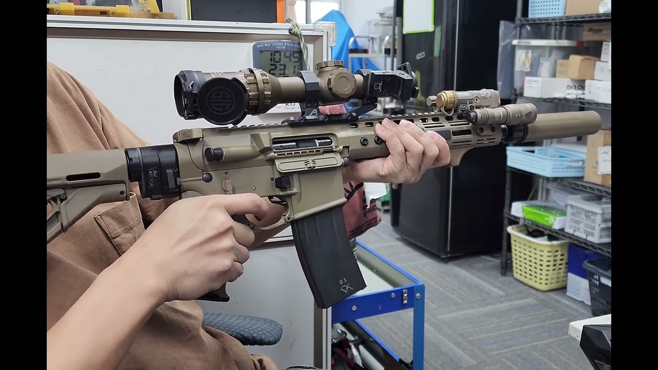 Testing the Dytac NOVESKE N4 MWS GBB using Enhanced MWS Piston Head (19.1mm)